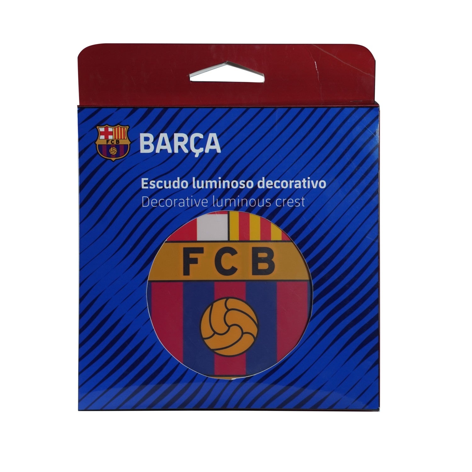 Escudo luminoso decorativo - FC BARCELONA