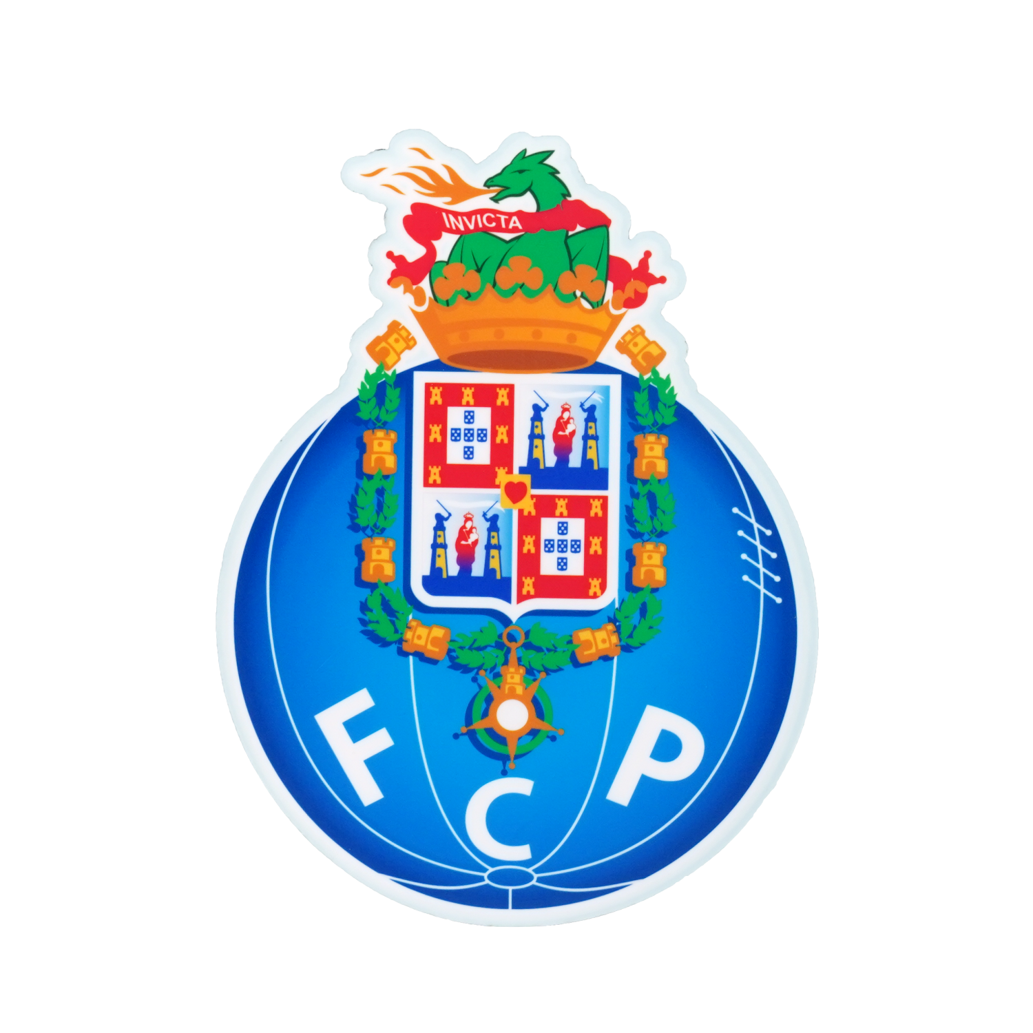 Emblema decorativo iluminado -  FC PORTO