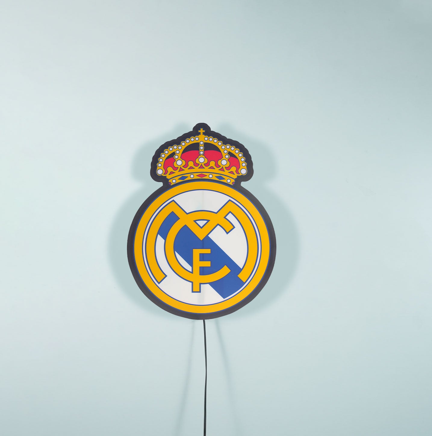 Escudo luminoso oficial decorativo - REAL MADRID
