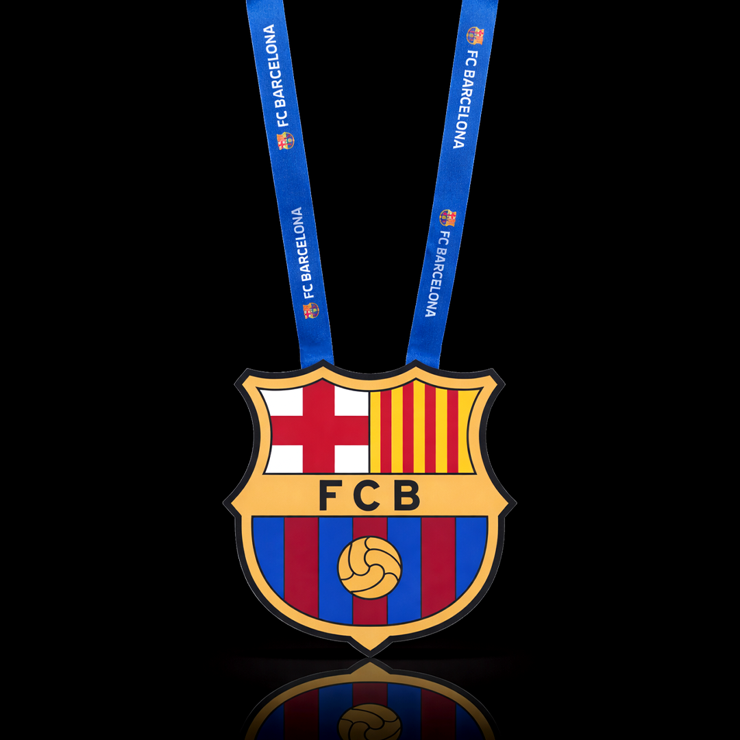 Neck hanging luminous crest - FC Barcelona