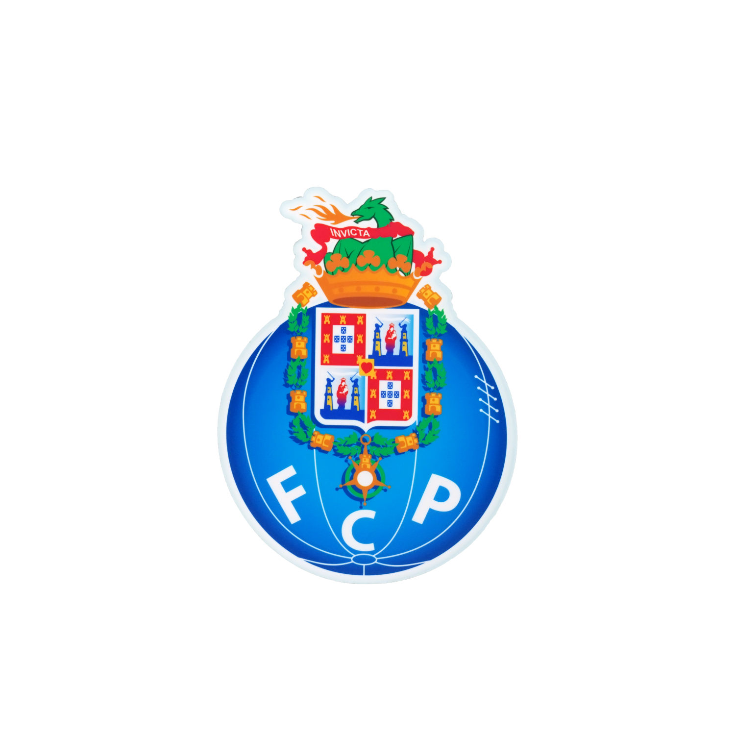 Escudo luminoso para colgar al cuello - FC PORTO
