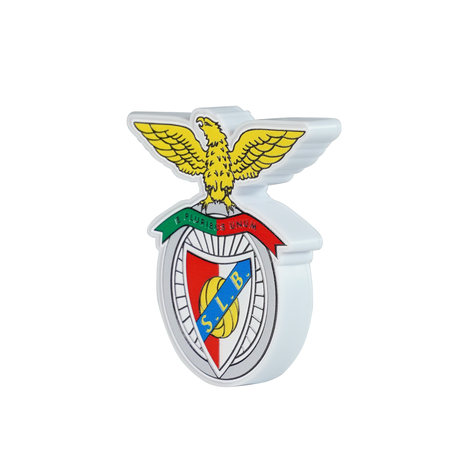 Escudo SL Benfica Portátil con luz LED, Batería Recargable, 3 Modos de Luz