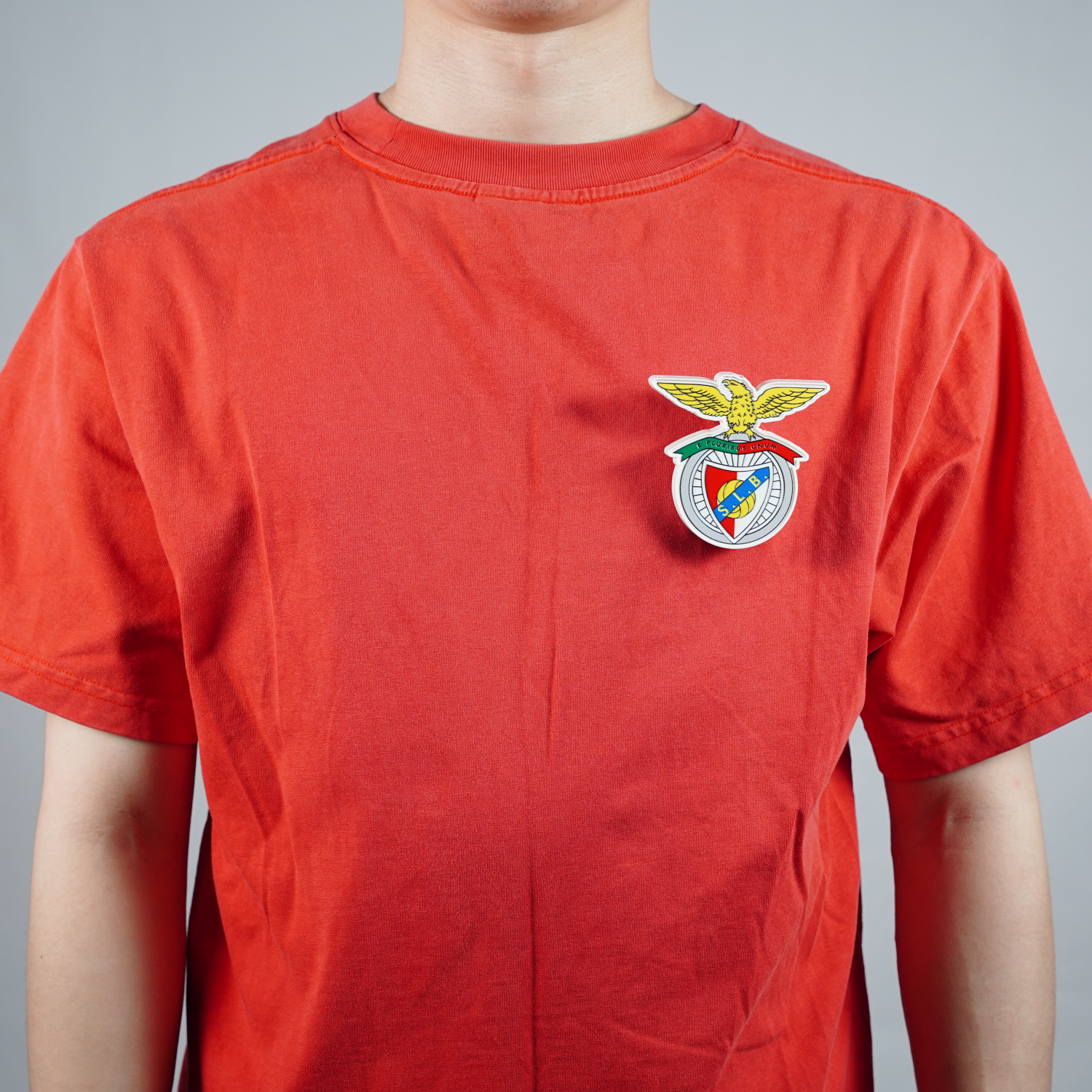 Escudo SL Benfica Portátil con luz LED, Batería Recargable, 3 Modos de Luz